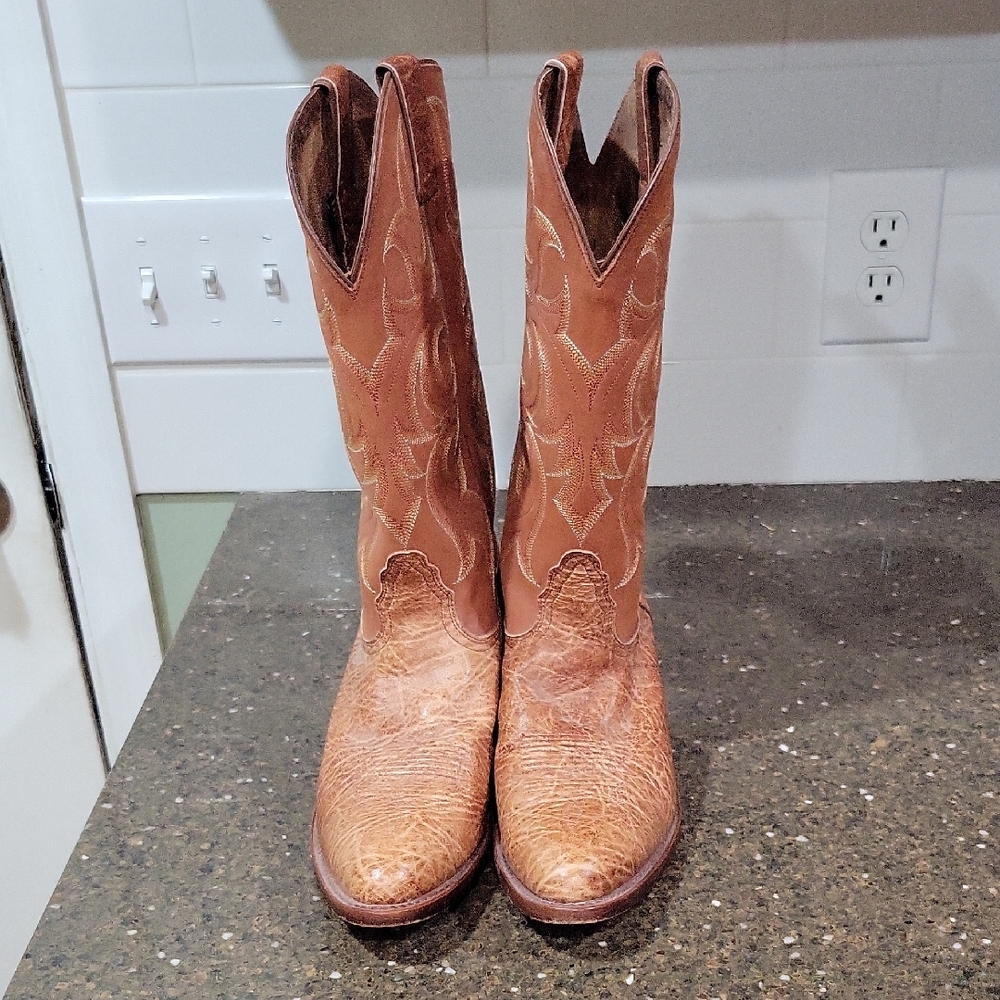 Classic Brown Cowboy Boots